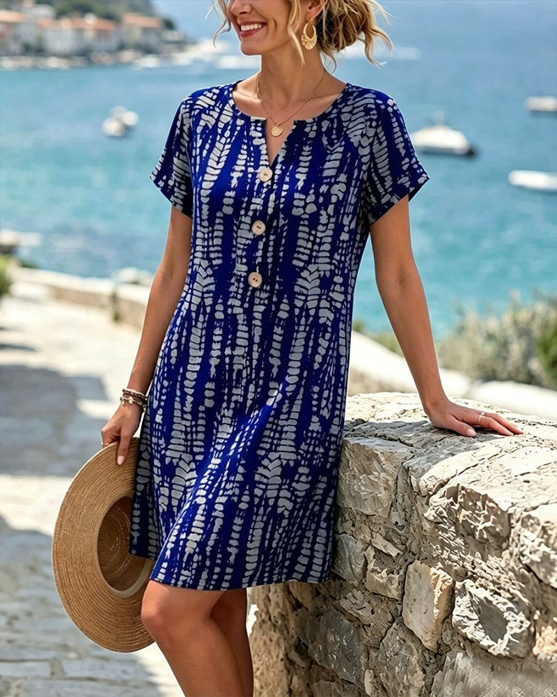 Lucia | Abito Midi Stile Retrò