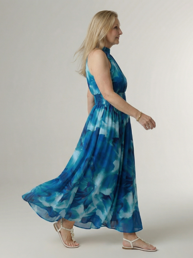Sylin | Abito Midi Scollo Americana