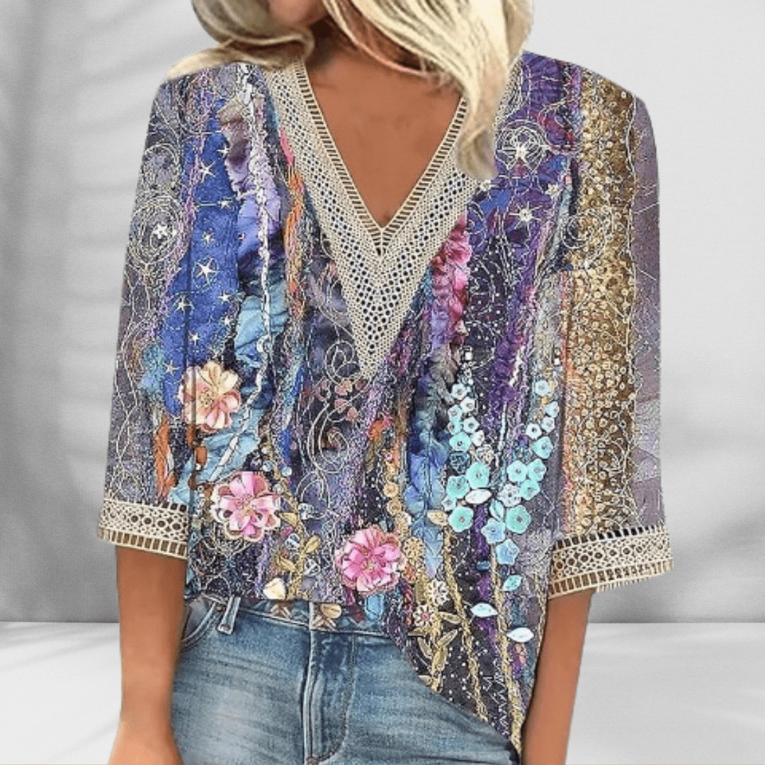 Alis | Blusa Boho Elegante