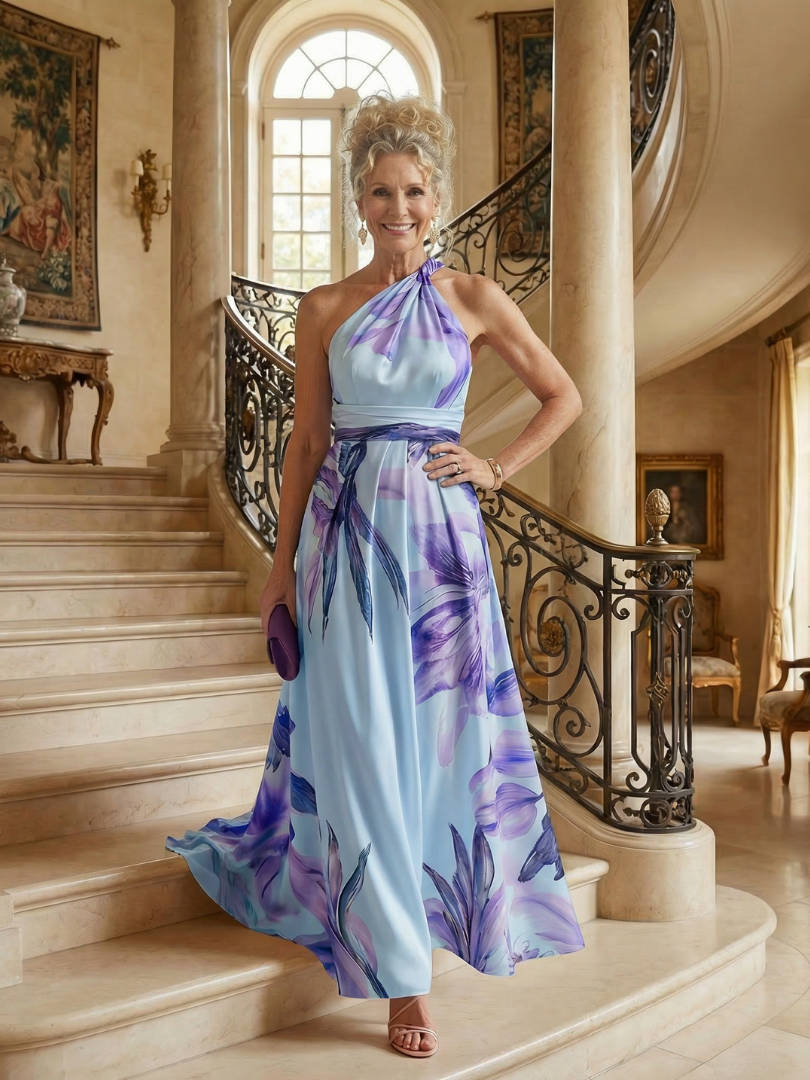 Amiel | Abito Maxi Floreale