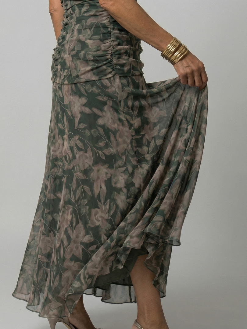 Calen | Abito Midi Off Shoulder