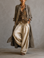 Patrizia | Set 3 Pezzi Lino & Cotone