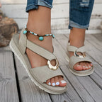 Olivia | Sandali Comfort Natura