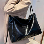 Patricia™ | Borsa in Pelle Brillante