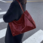 Patricia™ | Borsa in Pelle Brillante