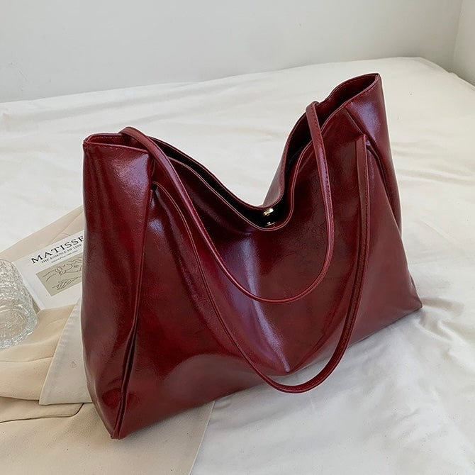 Patricia™ | Borsa in Pelle Brillante