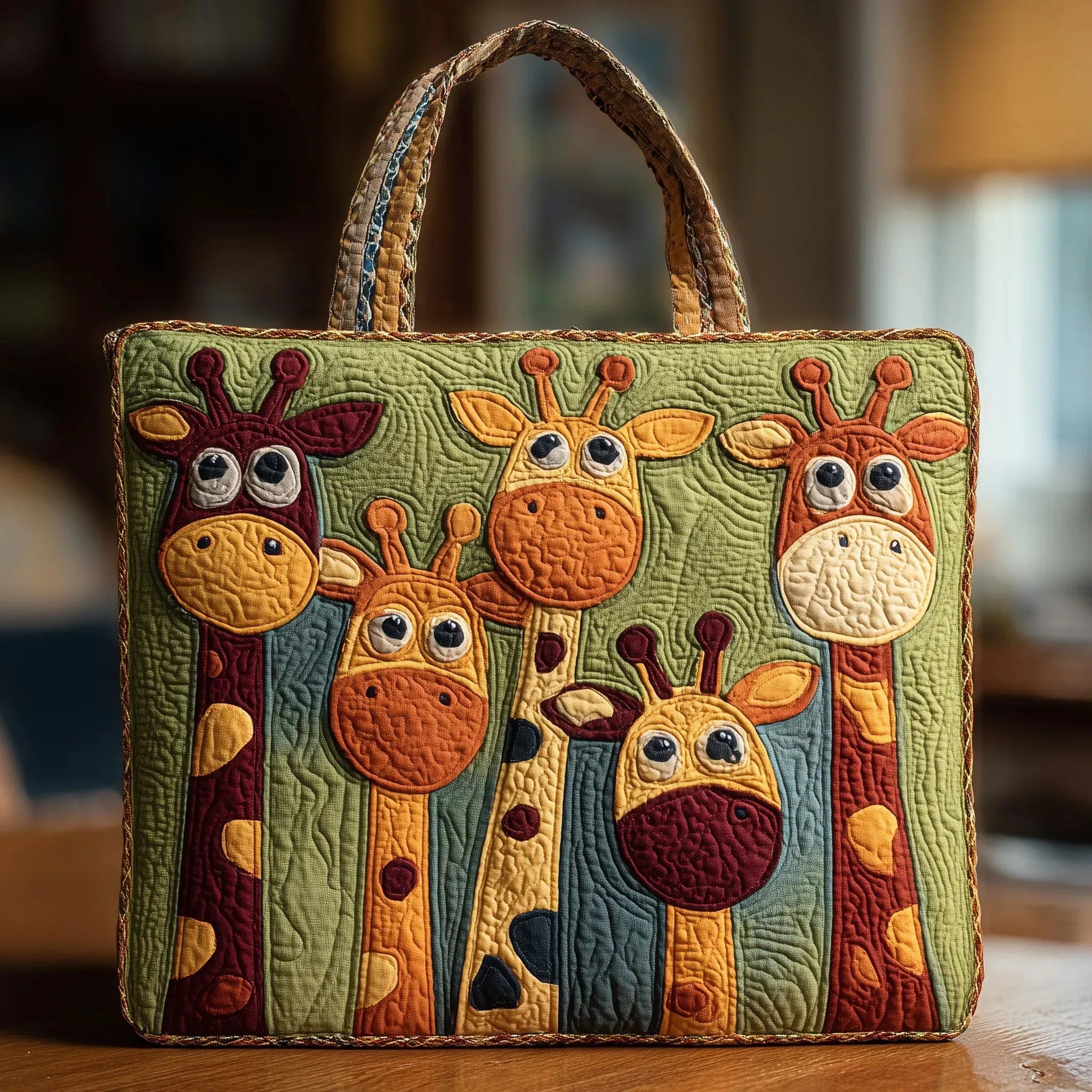 Borsa Artigianale Giraffa Elegante