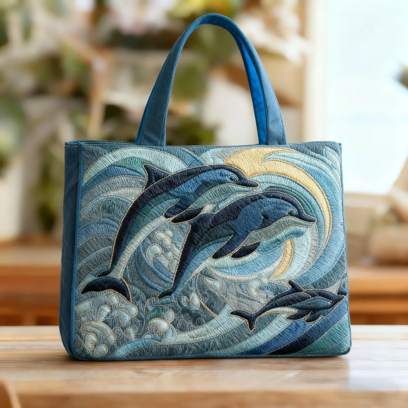 Borsa Artigianale Delfino Oceano