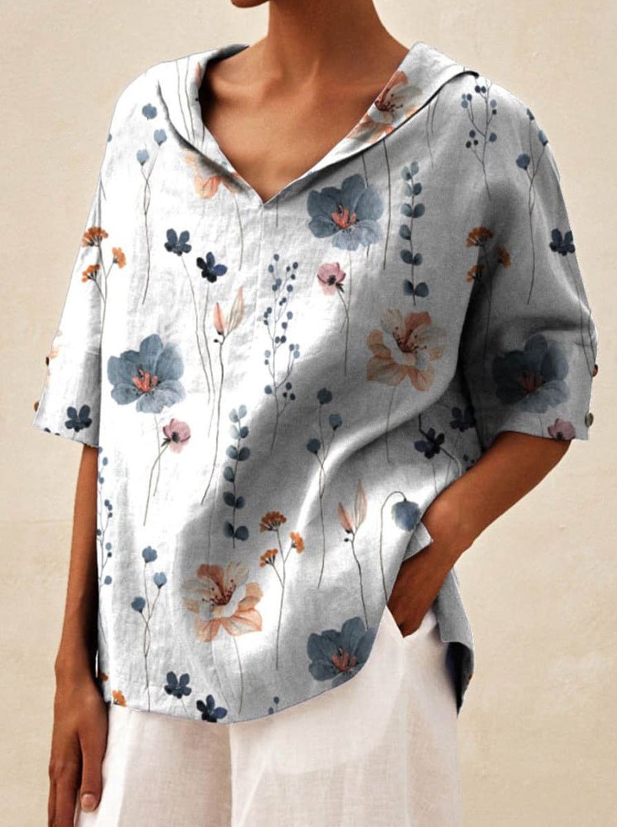 Andrea | Top Floreale Estivo