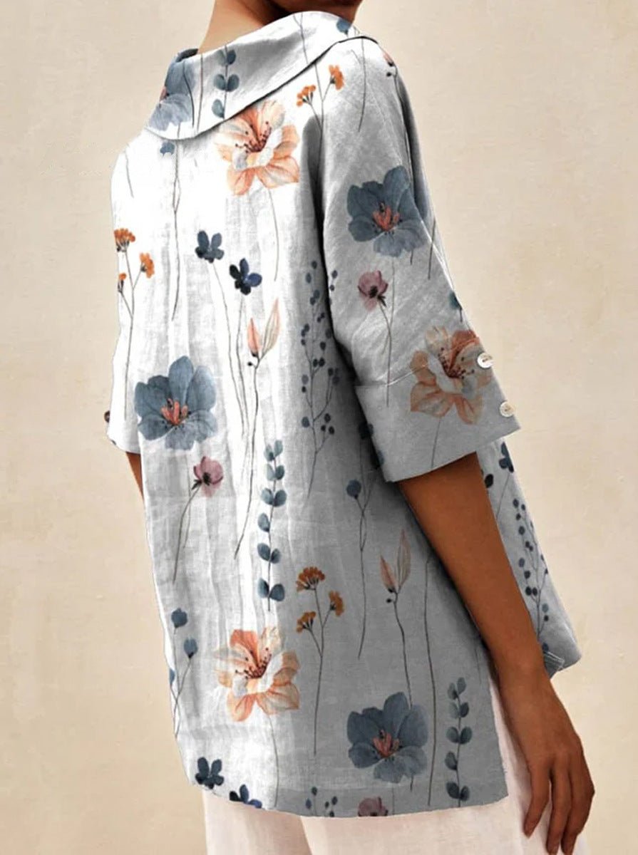 Andrea | Top Floreale Estivo