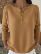 Helena | Jersey Bottoni Henley