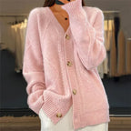 Lena | Cardigan Morbido con Bottoni