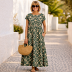 Valencia | Abito floreale chic