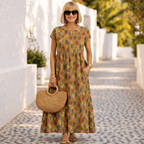 Valencia | Abito floreale chic