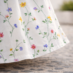 Robin | Abito midi floreale