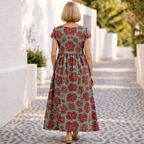 Valencia | Abito floreale chic