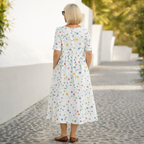 Robin | Abito midi floreale