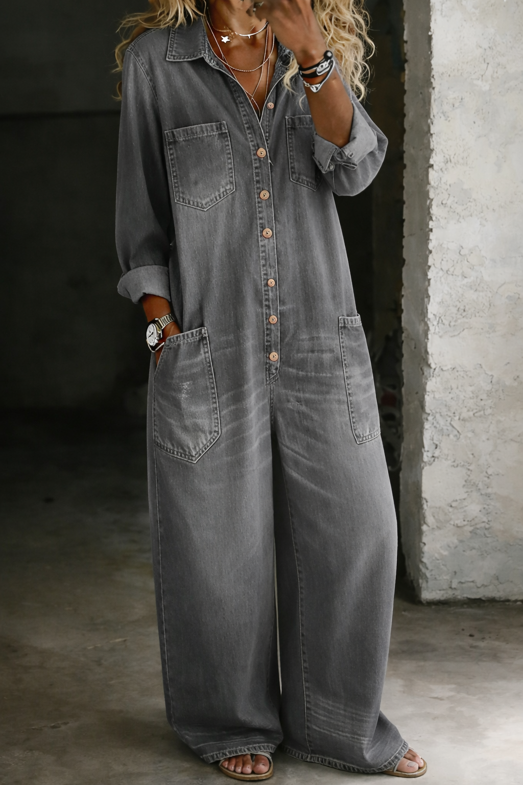 Lena | Salopette Casual e Confortevole