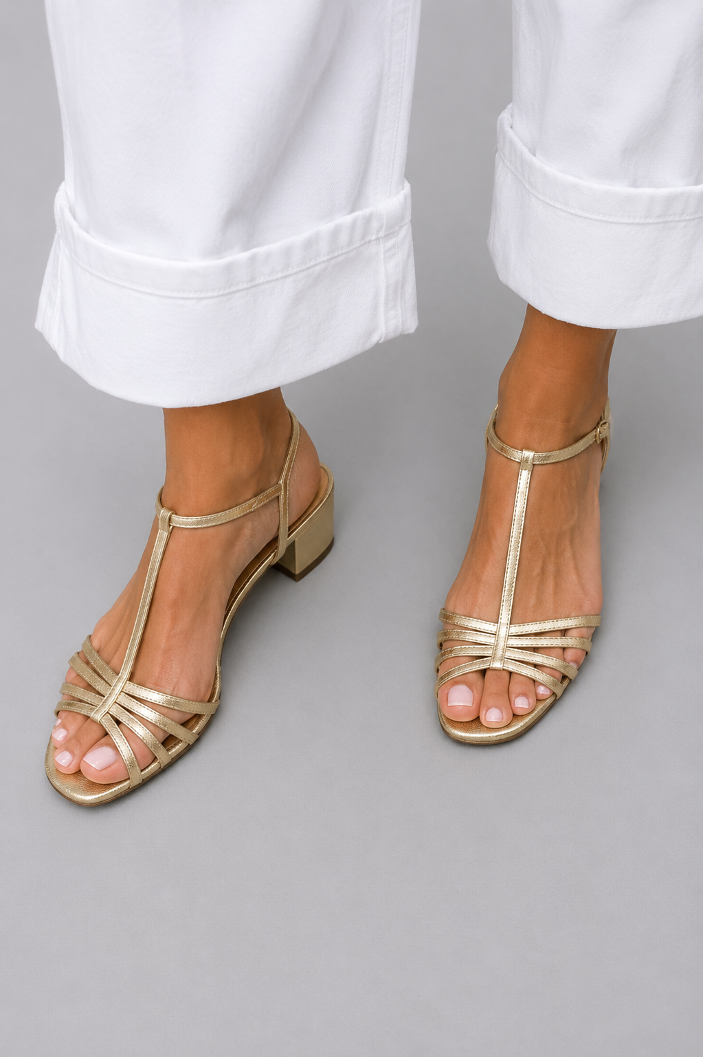 Allegra | Sandali Dorati Eleganza