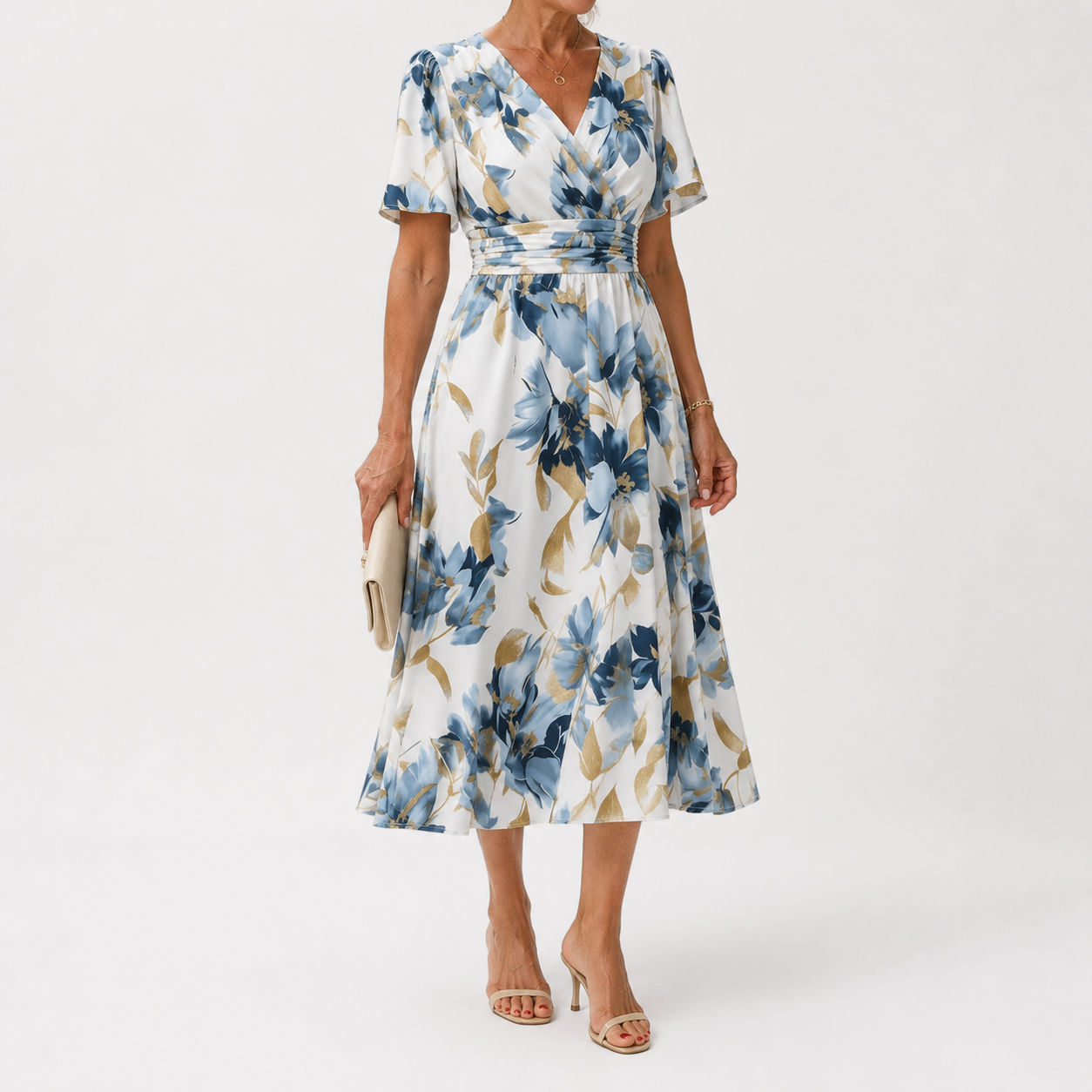 Valentina | Abito Midi Floreale