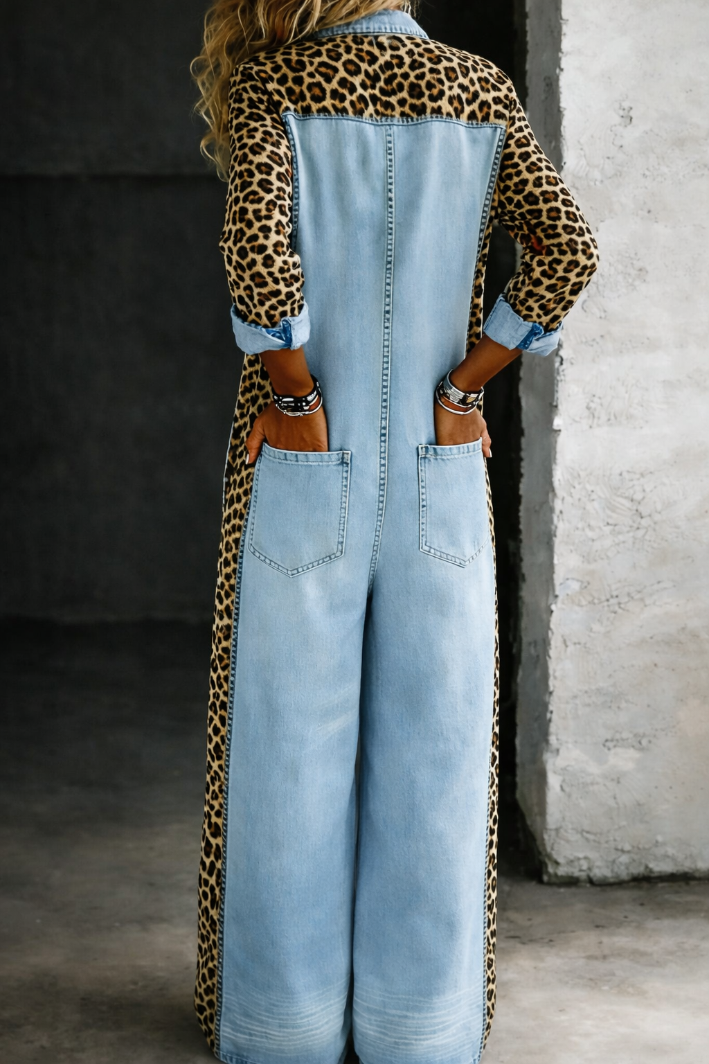 Amanda | Tuta in Denim Casual