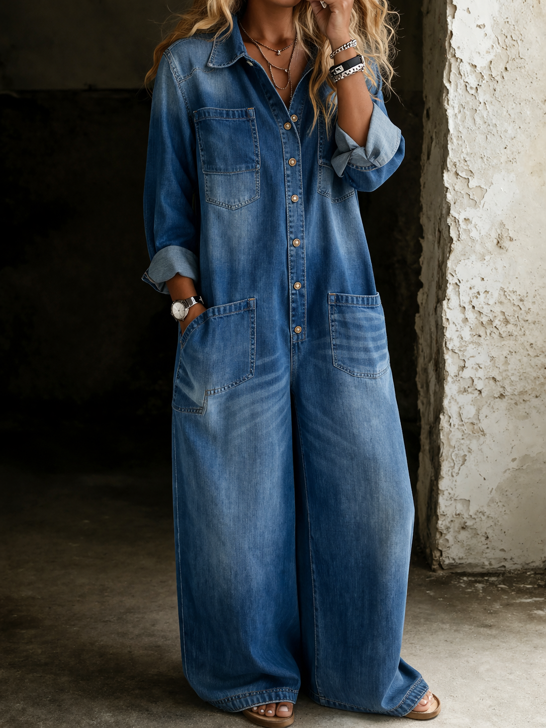 Lena | Salopette Casual e Confortevole