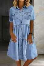 Sofía | Abito in Denim Casual Chic