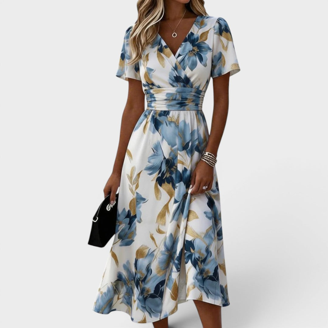 Valentina | Abito Midi Floreale
