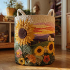 Cesto portabiancheria Flourishing Sunshine