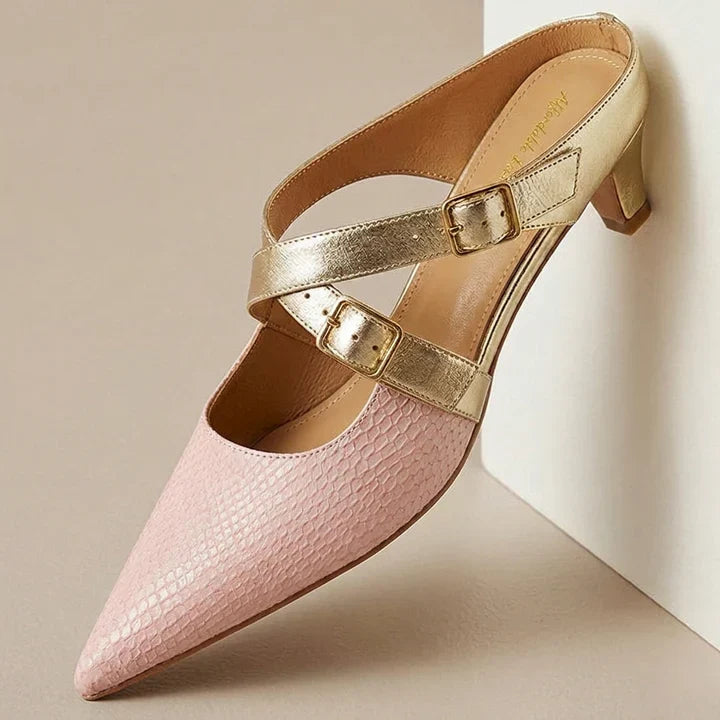 Zelle | Mules in Pelle Genuina
