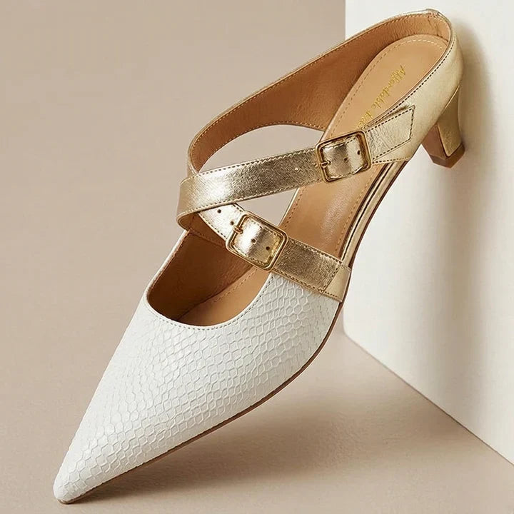Zelle | Mules in Pelle Genuina