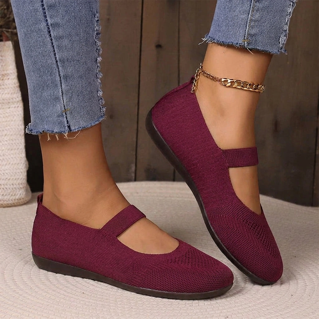 Valeria™ | Ballerine in Maglia Traspirante