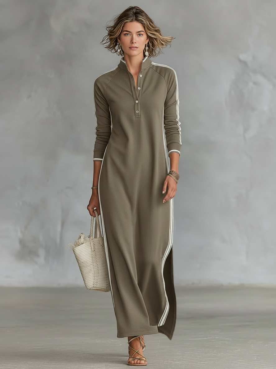 Elena | Abito Maxi in Felpa