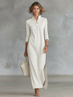 Elena | Abito Maxi in Felpa