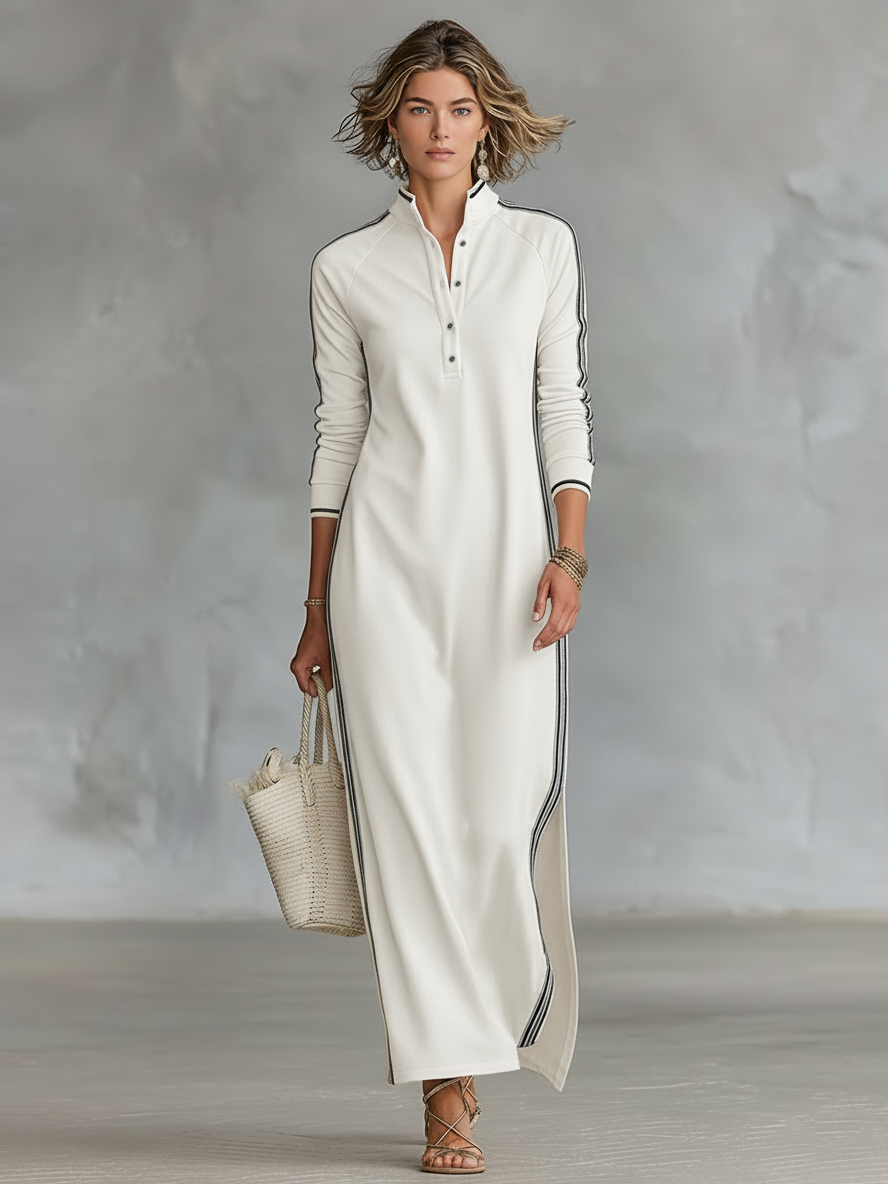 Elena | Abito Maxi in Felpa