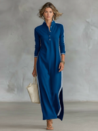 Elena | Abito Maxi in Felpa