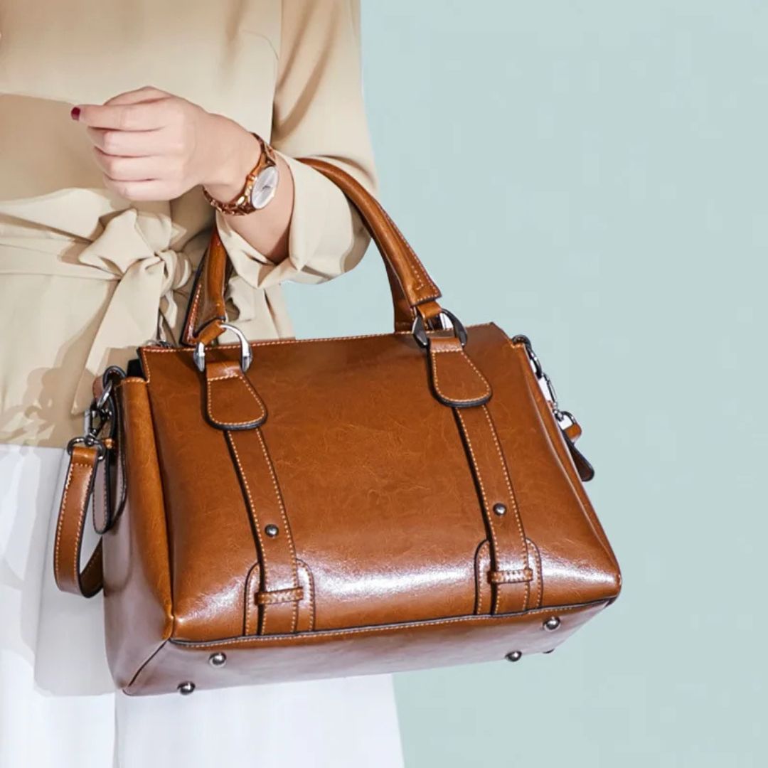 Camille™ | Borsa a spalla lucida