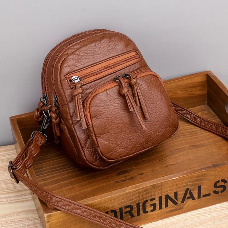 Sara™ | Borsa in pelle Semplicità