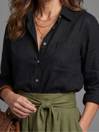 Vera | Set Blusa Nera e Gonna