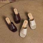 Avena | Mules in Pelle Genuina