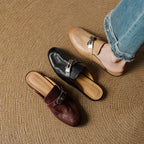 Carla | Mules in Pelle Genuina