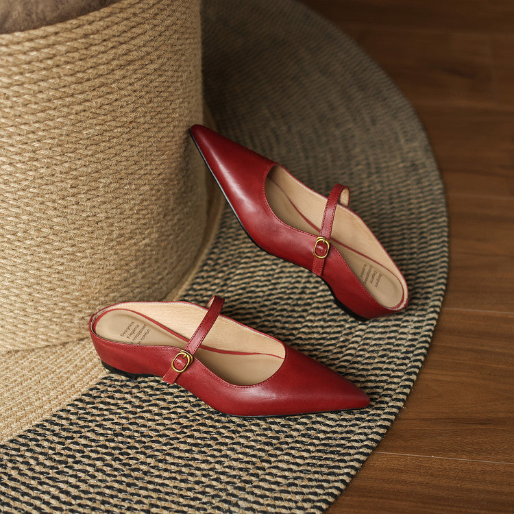 Neok | Mules in Pelle Genuina