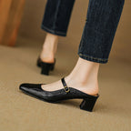 Vian | Mules in Pelle Genuina