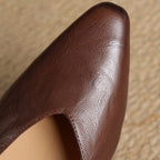 Valmir | Mules in Pelle Genuina