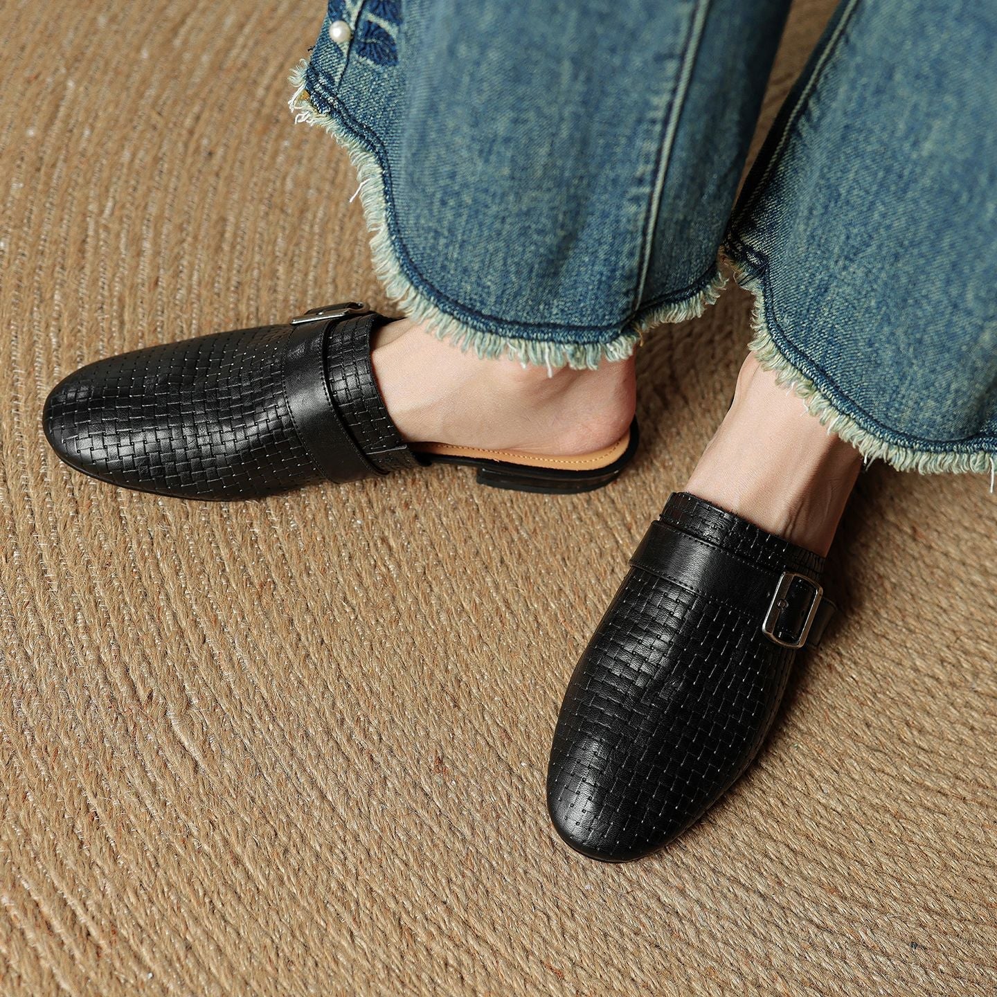 Emrie | Mules in Pelle Genuina