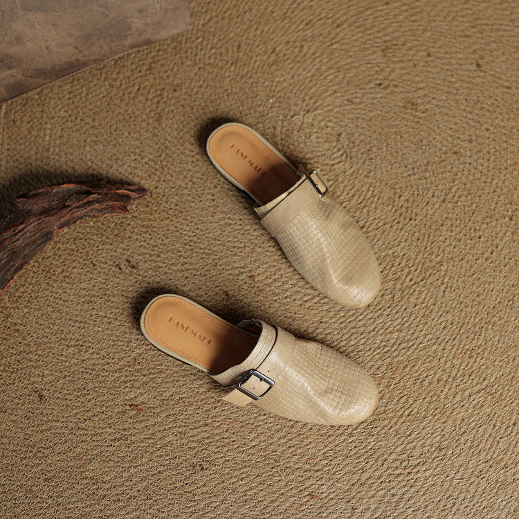 Emrie | Mules in Pelle Genuina