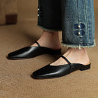 Miral | Mules in Pelle Genuina