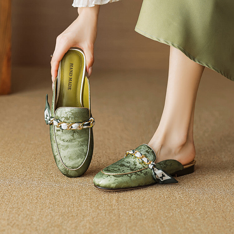 Lumor | Mules in Pelle Genuina