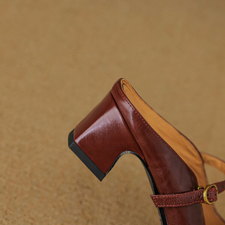 Vian | Mules in Pelle Genuina