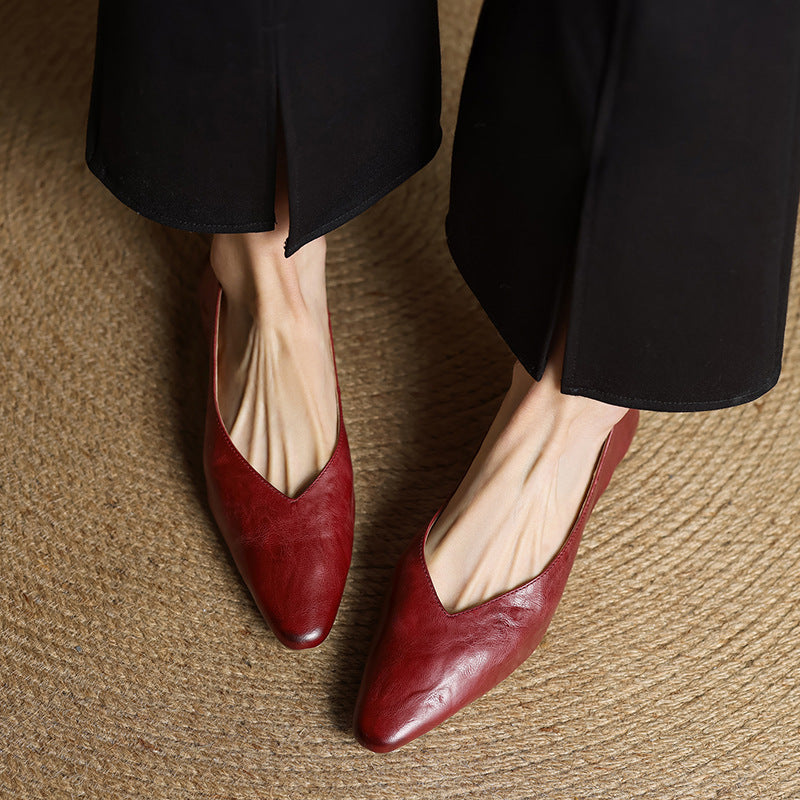 Valmir | Mules in Pelle Genuina